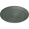 Ekena Millwork Carton Ceiling Medallion (For Canopies up to 2 5/8"), 12 5/8"OD x 1"P, Cloud Burst Crackle CM13CACBC - alternate 2